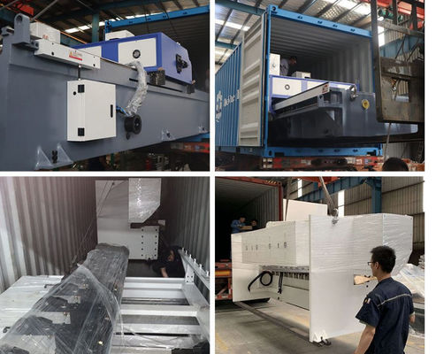 Macchina idraulica della taglierina della scanalatura di V lato della scanalatrice di CNC V di acciaio inossidabile di 5,5 chilowatt doppio