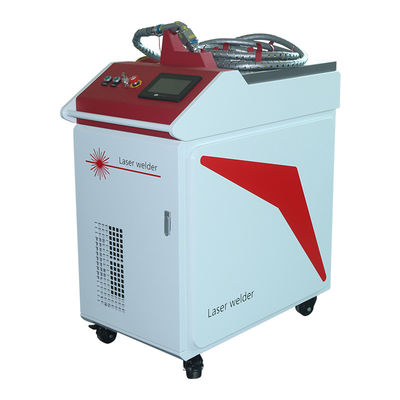 macchina tenuta in mano della saldatura a laser della fibra di 6mm 1500w IPG per il acciaio al carbonio