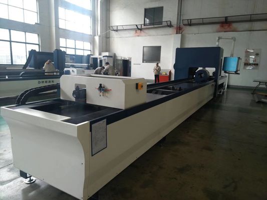 tagliatrice del laser della fibra di CNC di 6kw IPG 10mm per il tubo quadrato rotondo