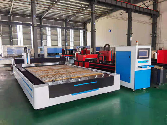 Tabella 3015 del doppio della tagliatrice del laser della fibra di CNC della lamiera sottile 3kw