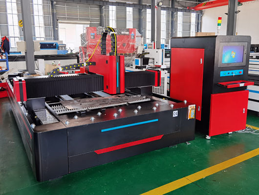 tagliatrice del laser della fibra di CNC 1000W taglierina del laser della lamina di metallo da 10 millimetri 4000x2000mm