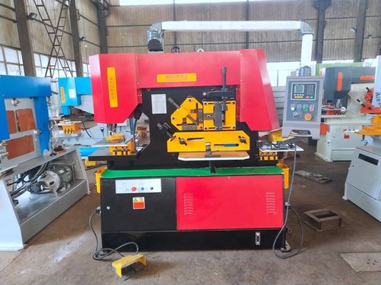 Tosatura d'acciaio di angolo e punzonatrice Q35Y-16 90 Ton Ironworker