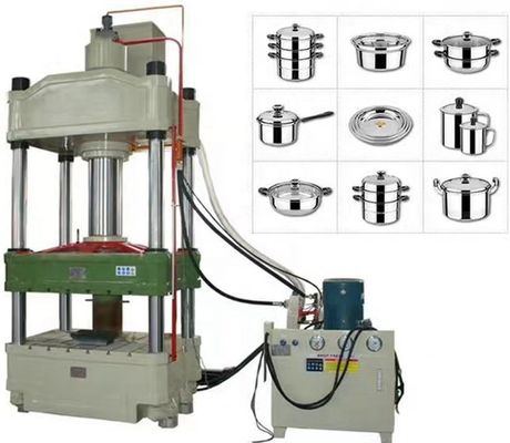 vaso di alluminio di acciaio inossidabile 200T che rende a macchina stampaggio profondo pressa idraulica 11KW 1120mm