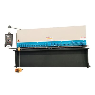 Macchina di taglio idraulica 6X3200mm del piatto d'acciaio di QC12K NC con il regolatore di E21S