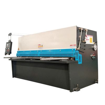 Macchina di taglio idraulica 6X3200mm del piatto d'acciaio di QC12K NC con il regolatore di E21S