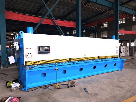 Lamiera sottile di taglio idraulica della macchina 20x6000 16*8000mm di CNC di QC11K 6m 8meter