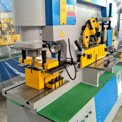 tagliatrice d'acciaio di angolo idraulico 120T 80mm per la dentellatura/che perfora del tubo