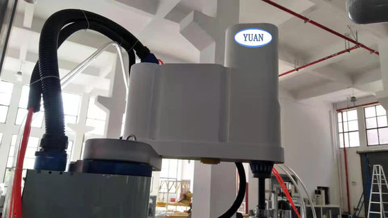 Di plastica del robot Scara tagliuzzatrice 4 il braccio del carico utile 3kg 400mm di asse